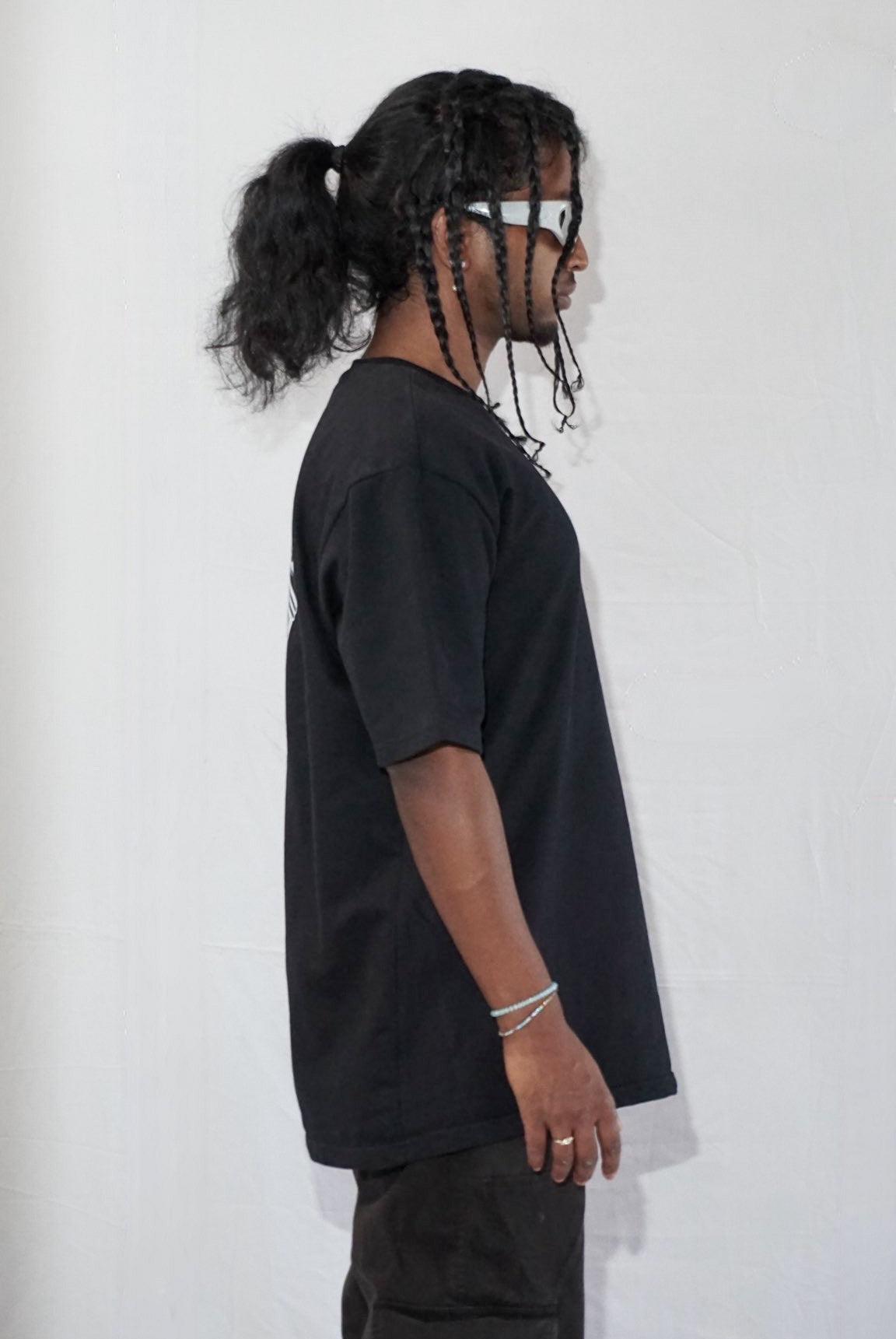Biker Club By JOURNEY In Black — Oversized Unisex T-Shirt 100% Pure Cotton, 220 GSM